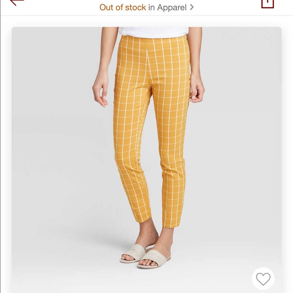 A New Day high rise skinny ankle pants